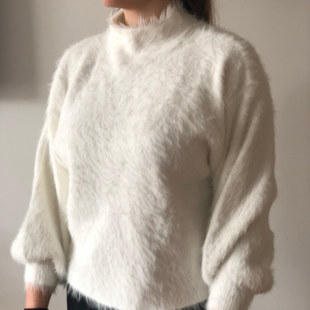 Fuzzy Alder Sweater
